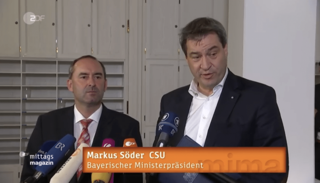Hubert Aiwanger und Markus Söder